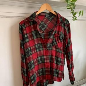 Comfy plaid shirt